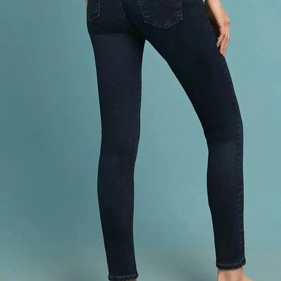 AG Jeans, The Abbey Mid Rise Super Skinny. Size 29R,  Dark Wash. - Picture 2 of 13